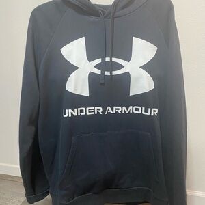 Under Armour Black Sweater with Iconic Logo